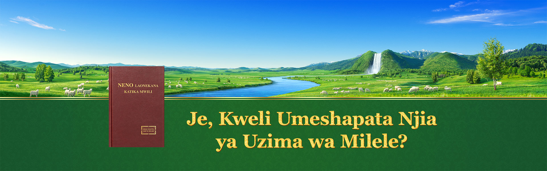 Je, Kweli Umeshapata Njia ya Uzima wa Milele?