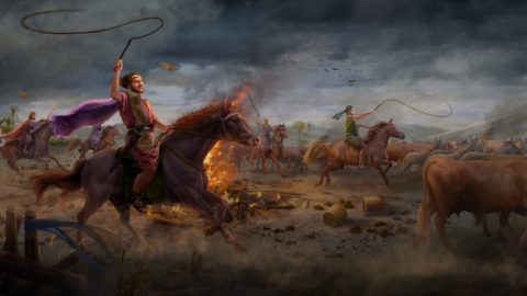 Shetani Anamjaribu Ayubu kwa Mara ya Kwanza (Mifugo Yake Yaibiwa na Janga Lawapata Watoto Wake)